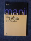 MANIPULAREA PRIN PRESA - SONIA CRISTINA STAN