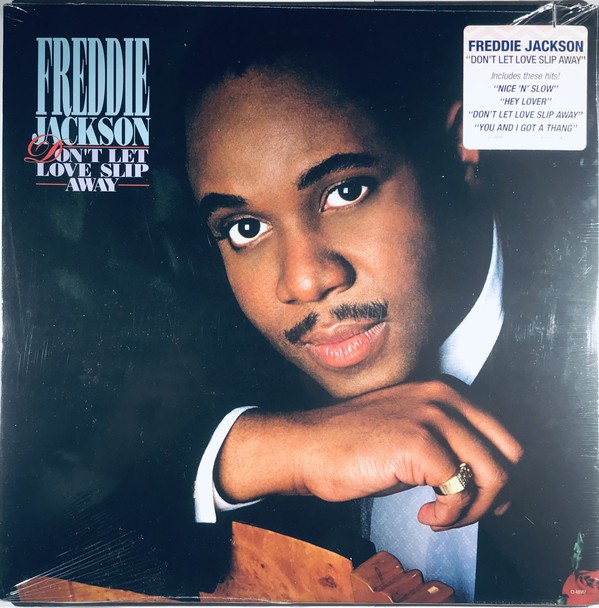 Vinil LP Freddie Jackson &ndash; Don&#039;t Let Love Slip Away (G+)