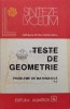 Teste de geometrie. Probleme de matematica (volumul 2) - Catalin Petru Nicolescu (U62), Albatros