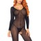 Long Sleeves Black, Leg Avenue - S/L