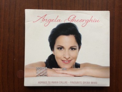 angela gheorghiu homage to maria callas favourite opera arias cd disc muzica clasica opera emi classics 2011 VG+ foto