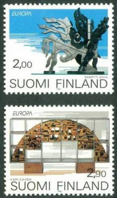 C4135 - Finlanda 1993 - Europa-cept 2v.neuzat,perfecta stare foto