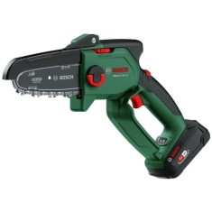 Mini fierastrau electric/mini drujba cu lant pe acumulator Bosch EasyChain 18V-15-7, 18 V, lungime lama 15 cm, viteza lant 6.95 m/s, lama Oregon, moto