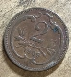 MNDSTR AUT24 Austro-Ungaria 2 hellar 1909