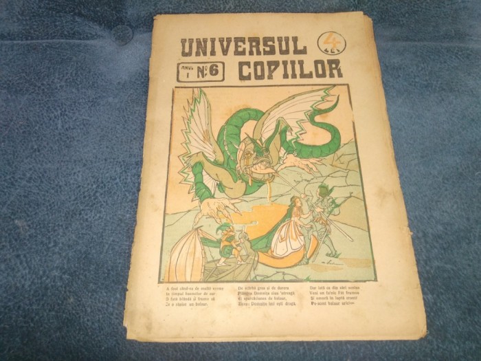 REVISTA UNIVERSUL COPIILOR NR 6 1925
