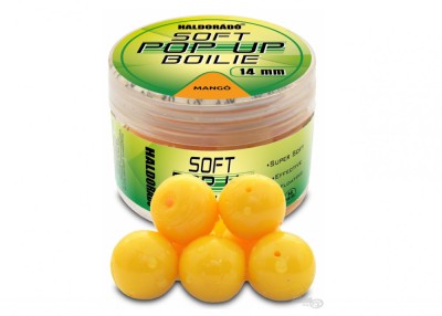 Haldorado - Super Soft Pop Up Boilie 14mm - Mango foto