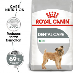 ROYAL CANIN Mini Dental Care granule pentru caini reducand formarea tartrului de 3 kg foto