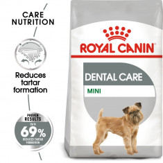 ROYAL CANIN Mini Dental Care granule pentru câini reducând formarea tartrului de 8 kg