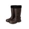 Cizme scurte EVA Delphin BRONTO, material EVA, cu ciorap, culoare maro, material EVA 38