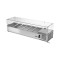 Display de răcire ​​reglabil 6 x 1/3 gastronorm GN