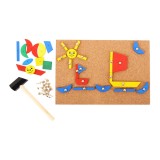 Set de creatie - Forme din lemn