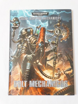 Warhammer 40k 40.000 Codex Adeptus Mechanicus Cult Mechanicus - carte reguli foto