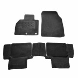 Covorase mocheta Renault Scenic III [Grand] 2009-2016, Negre, set de 5 Buc., Rapid