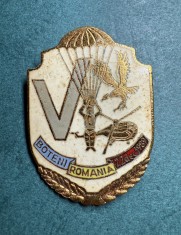 Insigna comemorativa revolutie 22 Decembrie 1989 UM Boteni