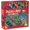 Joc 2 in 1, Puzzle and play, Masini de curse, Peaceable Kingdom