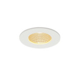 Spot incastrat, PATTA-I Ceiling lights, white LED, 3000K, round, matt white, 38&deg;, incl. driver,, SLV