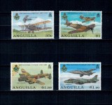 Anguilla 1998 - Avioane, Royal Air Force, serie neuzata