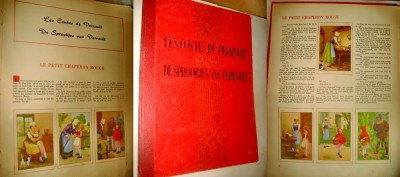 B195-Album APTIBILDURI vechi Contesa de Perrault-Povestiri pt. copii si tineret. foto