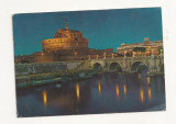 IT2-Carte Postala-ITALIA - Roma, Castel S. Angelo ,circulata 1976