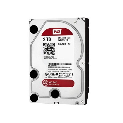 Hard Disk Western Digital RED WD20EFRX, 2TB SATA3 6GB/S, 5.4K RPM, 64MB Cache foto