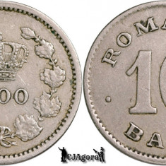1900, 10 Bani - Carol I - Regatul României | KM 29