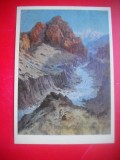 HOPCT 23686 KURTAGAI 1955- A ISMAILOV -- PICTORI DIN KAZAKSTAN - RUSIA --MUZEE - CP PICTURA --NECIRCULATAMUNTII