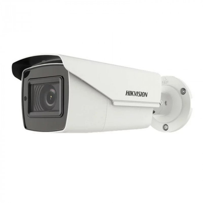 CAMERA supraveghere HIKVISION bullet pt. exterior dist. IR 80 m lentila varifocala 2.7 - 13.5MM 5 Mpx cu fir carcasa metal &amp;quot;DS-2CE19H8T-AIT3ZF&amp;qu