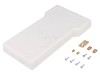 Carcasa Echipamente cu Ecran TEKO TEKBOX ABS Gri 116x210x25mm Compartiment Baterie Clapetă