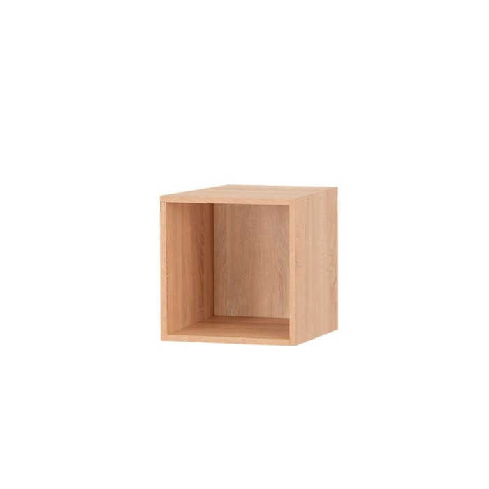 Boxie nyitott fali szekr&eacute;ny 40x40x27 cm sonoma t&ouml;lgy