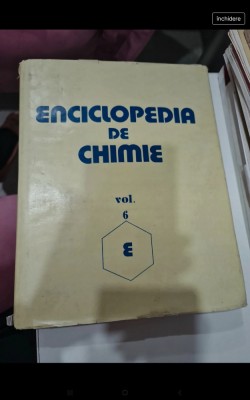 Enciclopedia de chimie foto