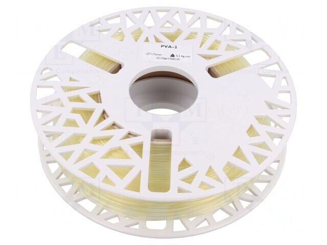 Filament PVA Solubil &icirc;n Apă 1,75mm 500g Natural
