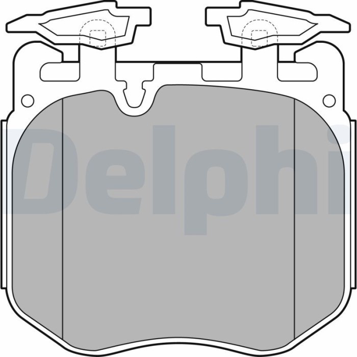 DELPHI LP3304 set placute frana,frana disc