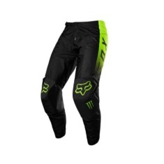 Pantaloni Fox MX 360 Monster negru/galben fluorescent