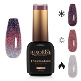 Oja Semipermanenta Termica 3 Culori LUXORISE ThermoCool - True Grace 10ml