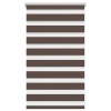 Jaluzea tip zebra, 50 x 100 cm, cafeniu