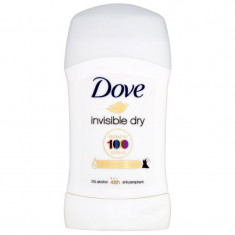 Dove Invisible Dry Antiperspirant deodorant solid împotriva petelor albe 48 de ore 40 ml