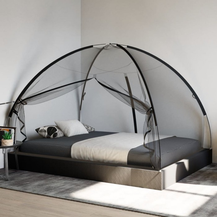 vidaXL Plasa ț&acirc;nțari Mongolia cu uși, 220 ochiuri negru 200x150x140 cm