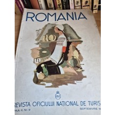 Revista Romania nr.9/1937 Revista Oficiului National de Turism