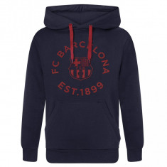 FC Barcelona hanorac de bărbați cu glugă SLab Hoody navy - XL