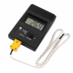 Termometru Digital cu Sonda K Temperatura -50C +1300C TM902C foto