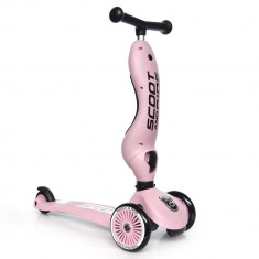 Trotineta copii transformabila 2 in 1 Scoot Ride HighwayKick 1 Rose