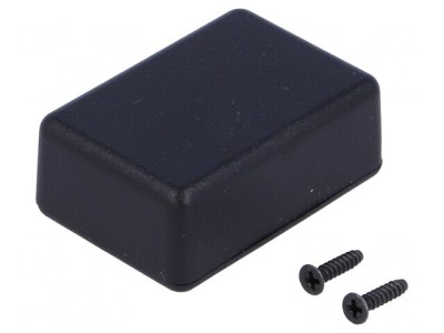 Carcasă universală ABS neagră 35x50x17mm IP54 foto