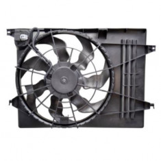GMV radiator electroventilator Kia Sportage (JE), 01.2014-2015, Hyundai IX35 (LM), 07.2013-2015, motor 1.6; 2.0, benzina, cu AC, 460 mm; 3 pini