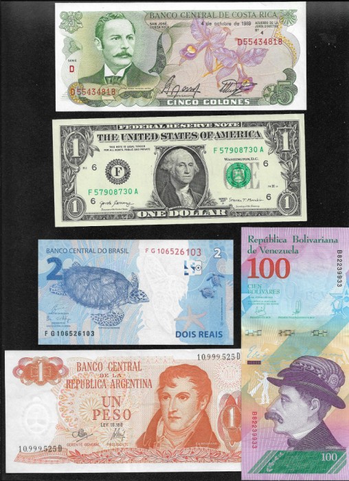 Set#2 America 15 bancnote diferite aunc/unc (vezi scan)