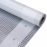 vidaXL Prelate Leno, 2 buc., alb, 2x4 m, 260 g/m&sup2;