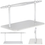Suport Picioare Coafura Enzo Chrom N-20 Antiderapant Baza 19x32cm Inaltime 21cm
