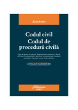 Codul civil. Codul de procedura civilă. Actualizat la 6 ianuarie 2023 - Paperback brosat - Hamangiu