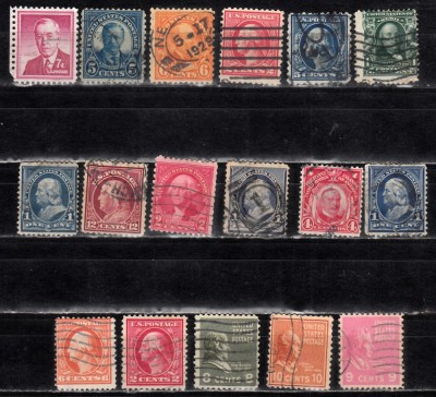 A7 T1 107 - Timbre foarte vechi - America foto