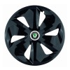 Set 4 Capace Roti Roco Negru R14, pentru Skoda, Autohelix MSA