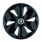 Set 4 Capace Roti Roco Negru R14, pentru Skoda